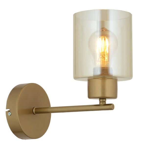 Lima Eskitme Bal Camlı Duvar Lambası Yatak Odası-Yatak Başı-Banyo İçin Modern Aplik