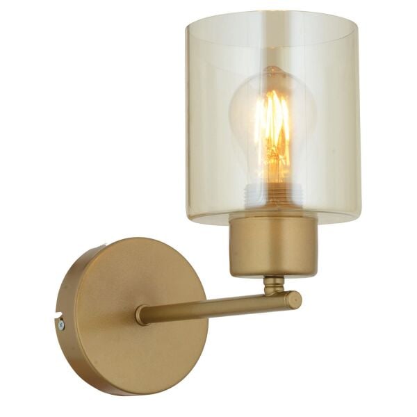 Lima Eskitme Bal Camlı Duvar Lambası Yatak Odası-Yatak Başı-Banyo İçin Modern Aplik