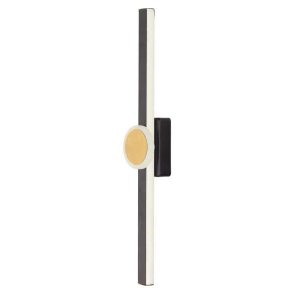 Disk Siyah Gold 26 Watt Modern Tasarım Banyo Koridor Ledli Salon Aplik