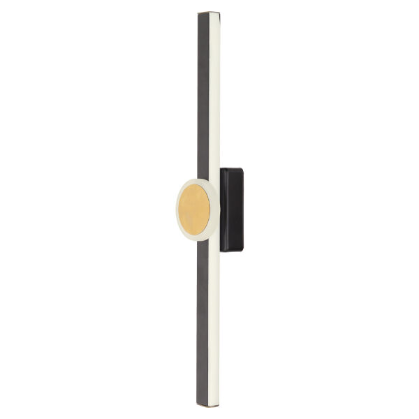 Disk Siyah Gold 26 Watt Modern Tasarım Banyo Koridor Ledli Salon Aplik