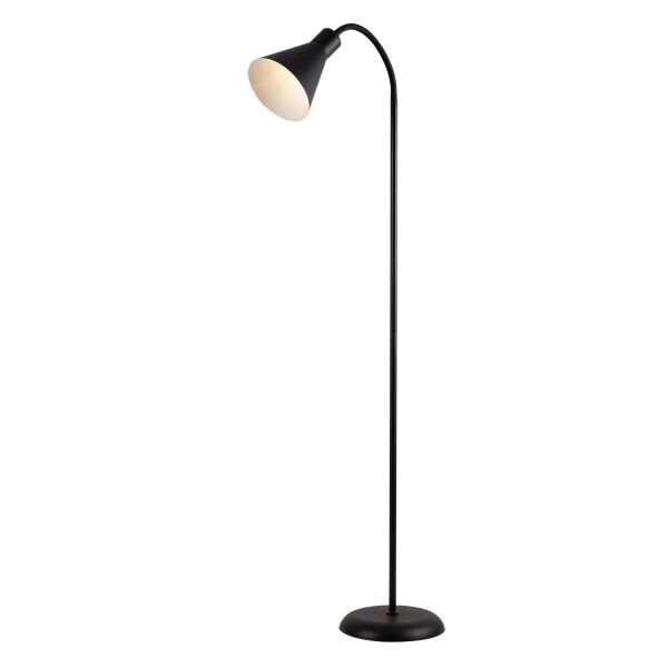 Testa Metal Oynar Başlıklı Ayaklı Abajur Siyah Lambader