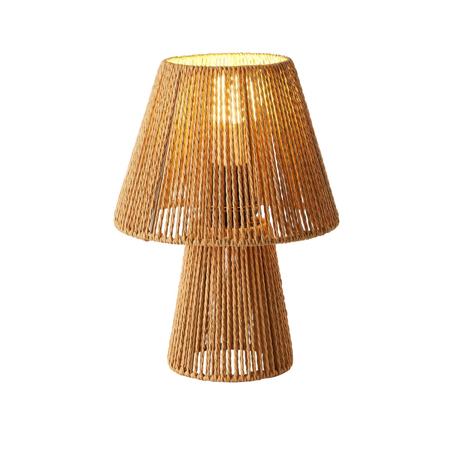 Blera İpli Hasır Abajur