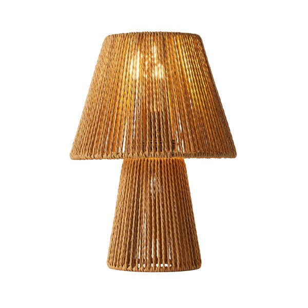 Blera İpli Hasır Abajur