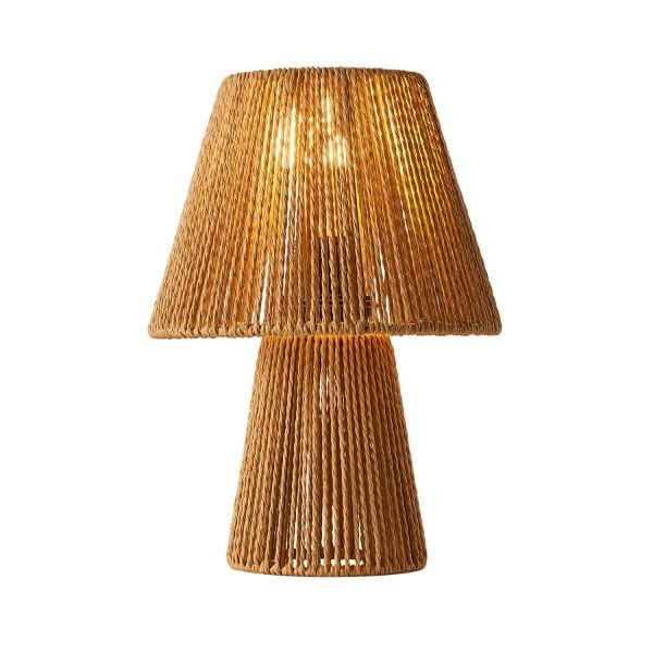 Blera İpli Hasır Abajur