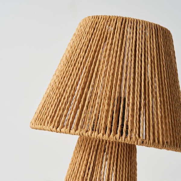 Blera İpli Hasır Abajur