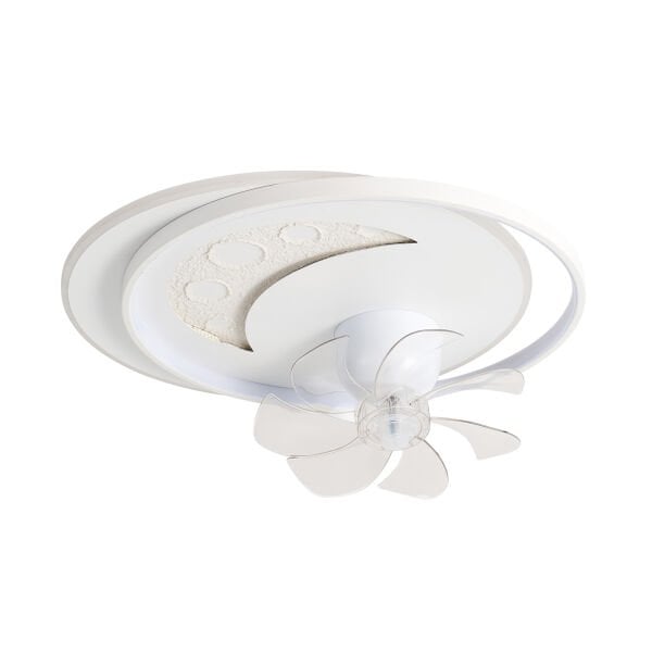 Arıa 3D Plafonyer Pervaneli Ledli Avize