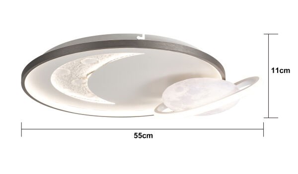 Nımbus 3D Plafonyer Ledli Avize