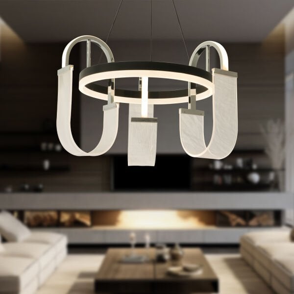 Debora 3 lü 51 watt Ledli Modern Tasarım Oturma Odası Salon Avize