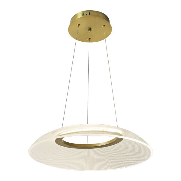 Gavino 40'lık Yuvarlak 24 watt Ledli Modern Tasarım Oturma Odası Salon Sarkıt Avize