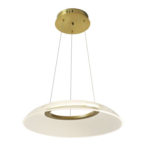 Gavino 40'lık Yuvarlak 24 watt Ledli Modern Tasarım Oturma Odası Salon Sarkıt Avize