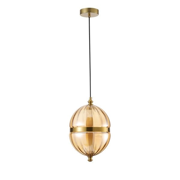 Dolly 6 Watt 3000K Ledli Bal Camlı Tekli Sarkıt Led Avize