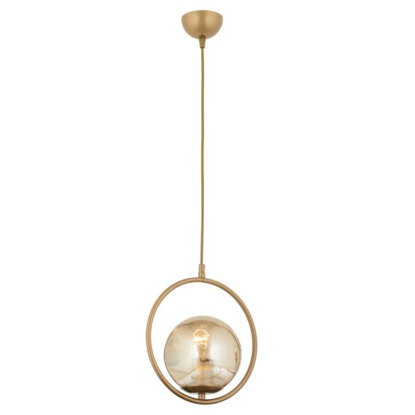 Luis Tekli Eskitme Bal Camlı Modern Sarkıt Mutfak Salon Sarkıt Avize