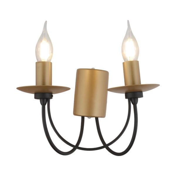 Joyce 2'li Siyah Eskitme Modern Yatak Başı, Salon Aplik