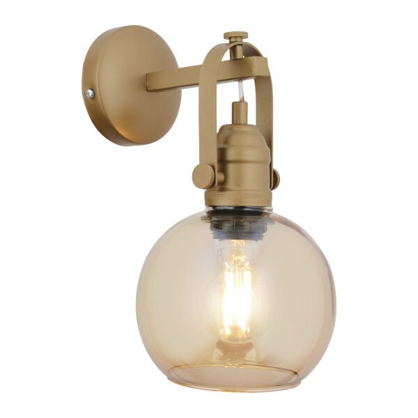 Cherish Tekli Eskitme Bal Camlı Modern Yatak Başı, Salon Aplik