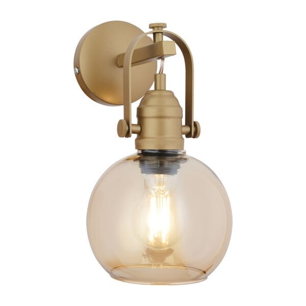 Cherish Tekli Eskitme Bal Camlı Modern Yatak Başı, Salon Aplik