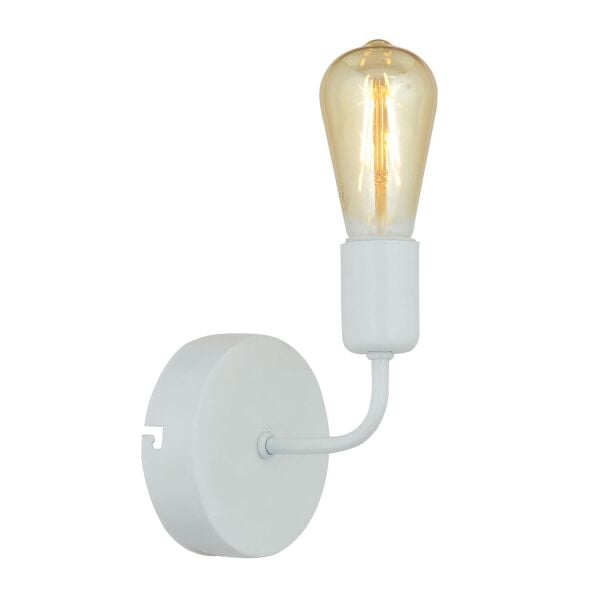 Core Beyaz Duvar Lambası Yatak Odası-Yatak Başı-Banyo İçin Modern Aplik