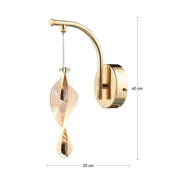 Gupse 3 Renkli 11 Watt Ledli Yatak Başı ,Salon Led Aplik