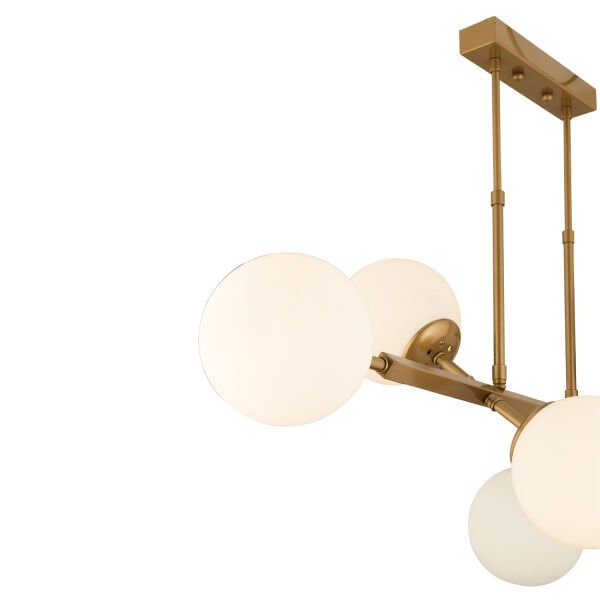 Nazar 6Lı Eskitme Modern Tasarım Yemek Odası, Yatak Odası Salon Avize