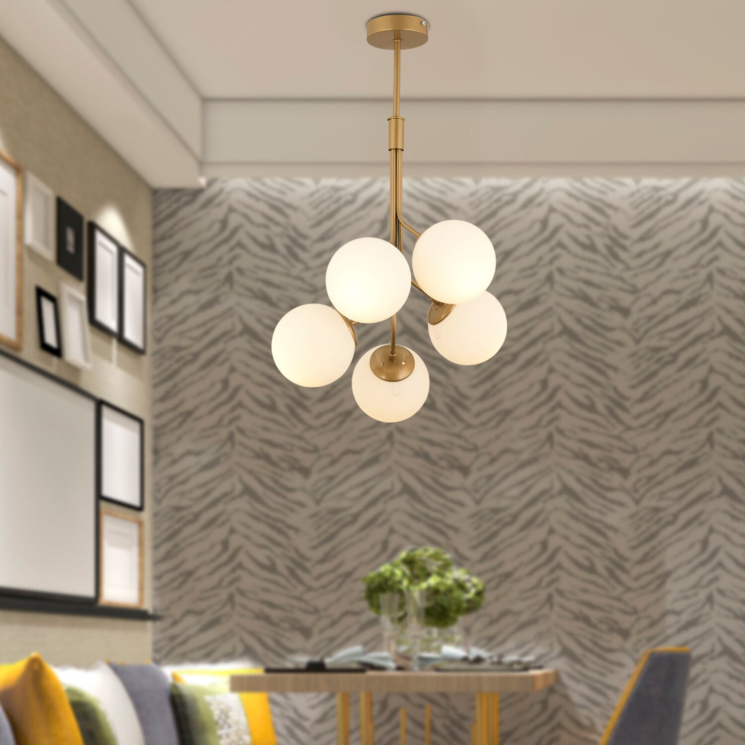 Artel 5Li Eskitme Top Avize Modern Sarkıt, Mutfak Yatak odası Salon Avize