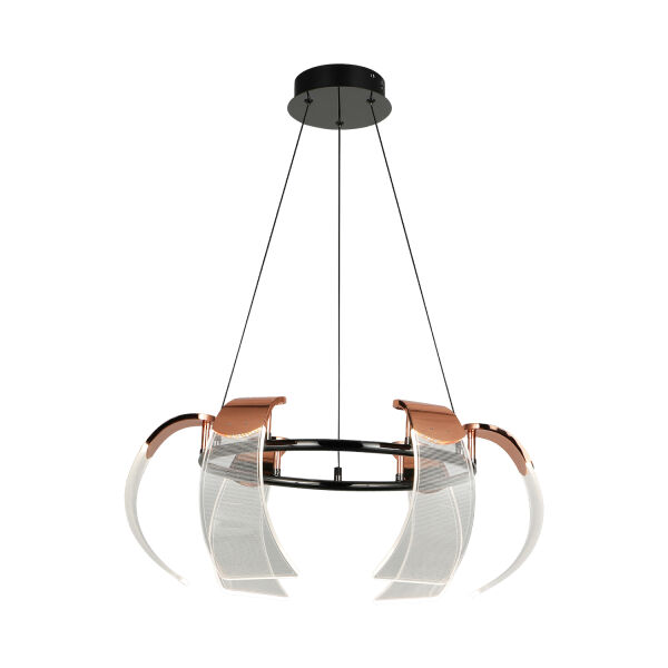 Karlos 6 li Yuvarlak 7 watt Ledli Modern Tasarım Oturma Odası Salon Sarkıt Avize