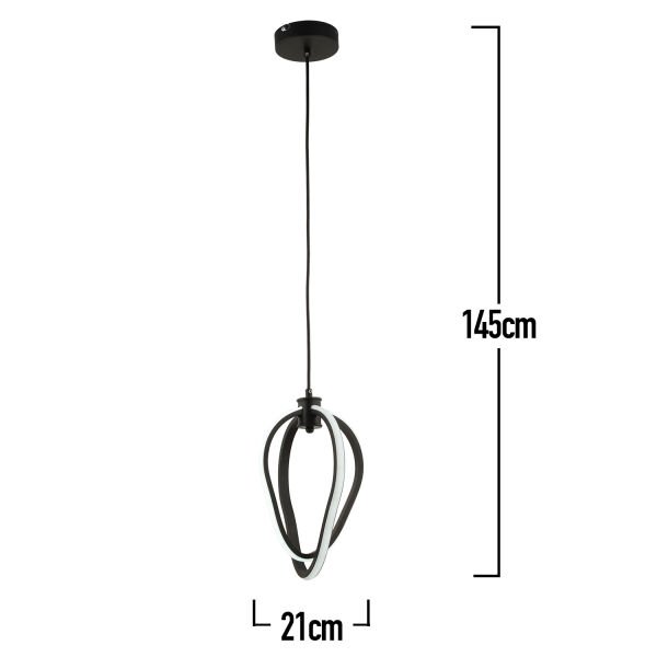Allanon Sarkıt 35 Watt Sarkıt 3 Renkli Ledli Ofis Avizeleri Modern Mutfak Banyo Led Salon Sarkıt Avize