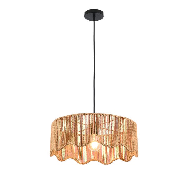 Cosmo Hasır Rattan Bohem Model Sarkıt Koridor, Salon Avize
