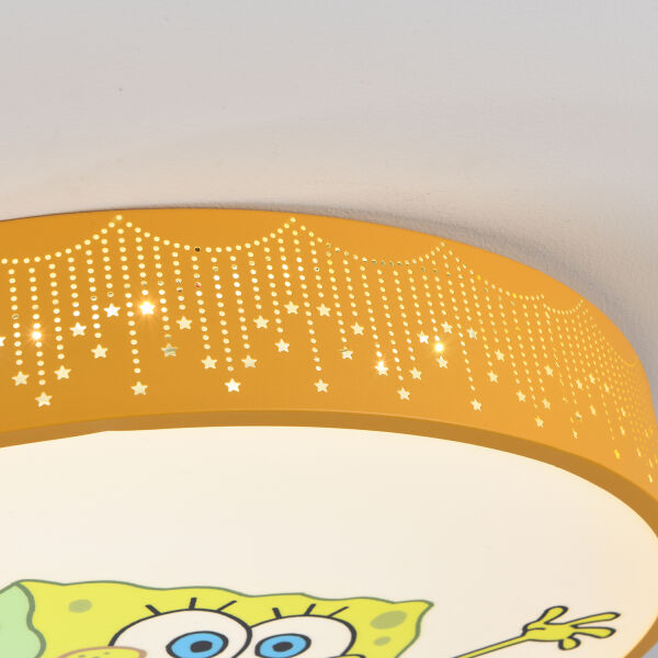 Sungerbob Figürlü Plafonyer Led Çocuk Odası Ledli Avize