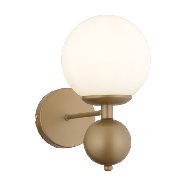 Kuvars Tekli Eskitme Beyaz Camlı Modern Yatak Başı Salon Aplik