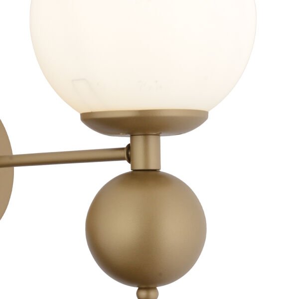 Kuvars Tekli Eskitme Beyaz Camlı Modern Yatak Başı Salon Aplik