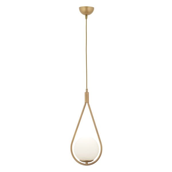 Mirza Tekli Eskitme Sarkıt Beyaz Camlı Modern Sarkıt Mutfak Salon Sarkıt Avize