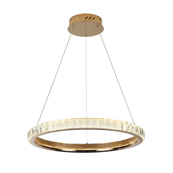 Luca 60 Lık Gold Ledli Avize Yatak Odası, Koridor, Salon Avize