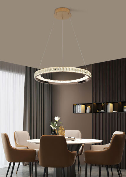 ELİO 60 LIK GOLD LEDLİ AVİZE