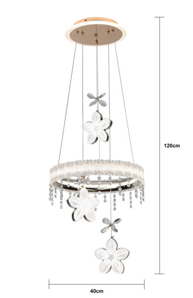ORFEO 3'LÜ GOLD LED AVİZE