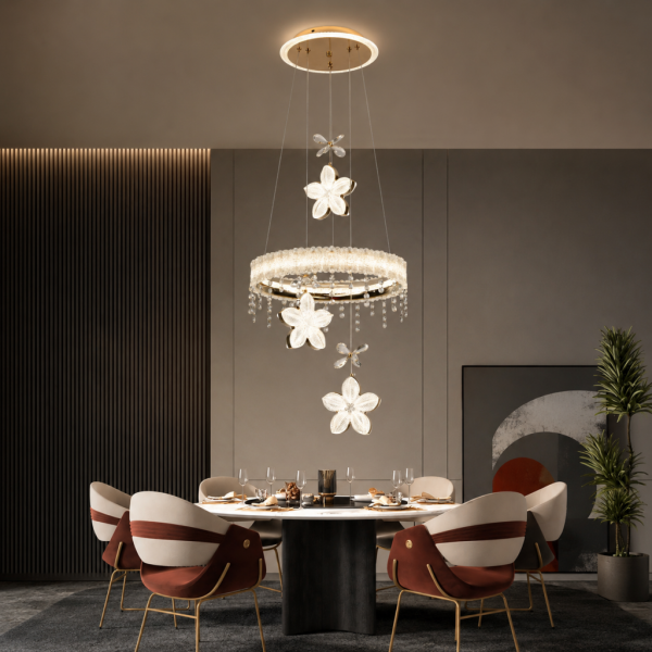 ORFEO 3'LÜ GOLD LED AVİZE