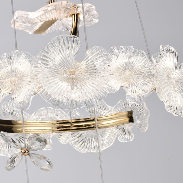 ANKA 3'LÜ GOLD LED AVİZE