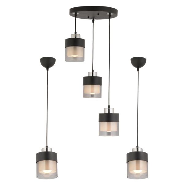 Boris Krom 3 Parça Avize Seti