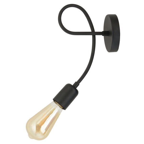 Alegra Siyah Yatak Odası-Yatak başı,Cafe,Restoran için Duvar Lambası Modern Retro Aplik