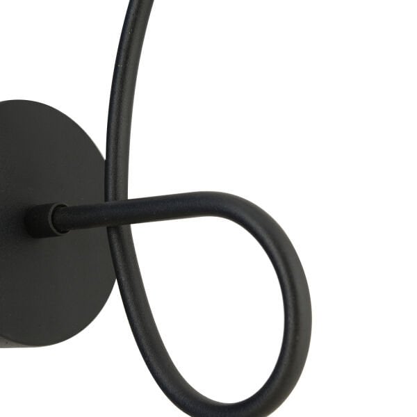 Alegra Siyah Yatak Odası-Yatak başı,Cafe,Restoran için Duvar Lambası Modern Retro Aplik