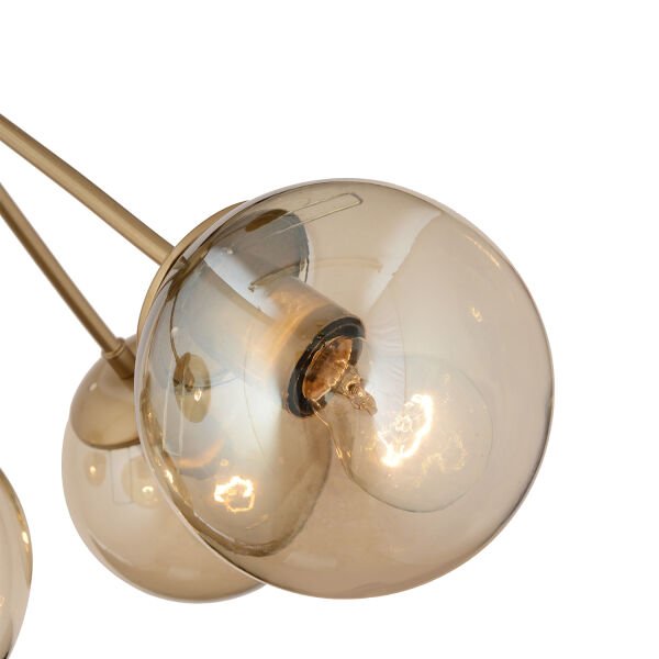 Meyo 5Li Eskitme Bal Camlı Modern Genç Odası Yatak Odası Salon Avize