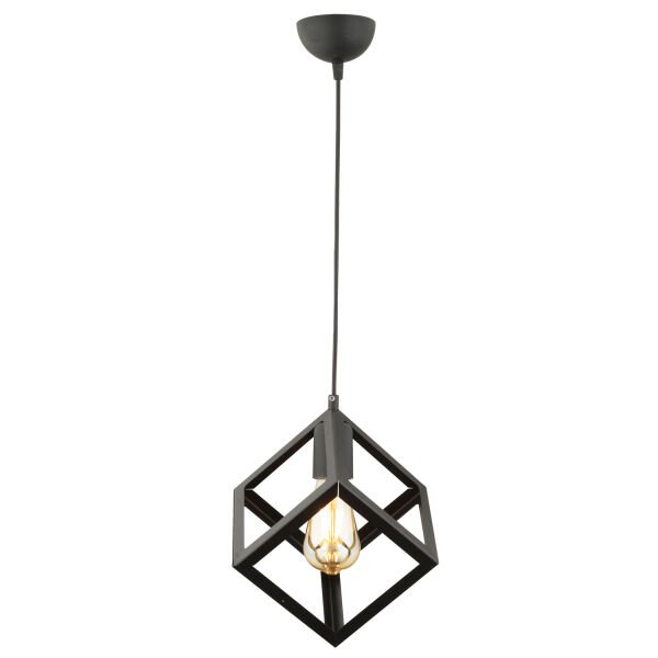 Cup Tekli Sarkıt Siyah Modern Retro Sarkıt Mutfak Salon Sarkıt Avize