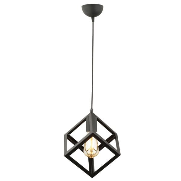 Cup Tekli Sarkıt Siyah Modern Retro Sarkıt Mutfak Salon Sarkıt Avize