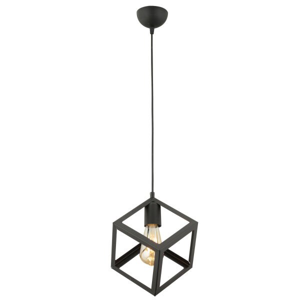 Cup Tekli Sarkıt Siyah Modern Retro Sarkıt Mutfak Salon Sarkıt Avize