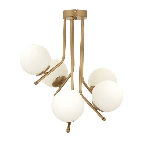 Nida 5Li Komple Eskitme Boyalı Modern Mutfak Yatak Odası Salon Avize