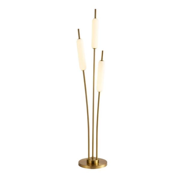 Reed 3'lü Gold 36 Watt Led Lambader