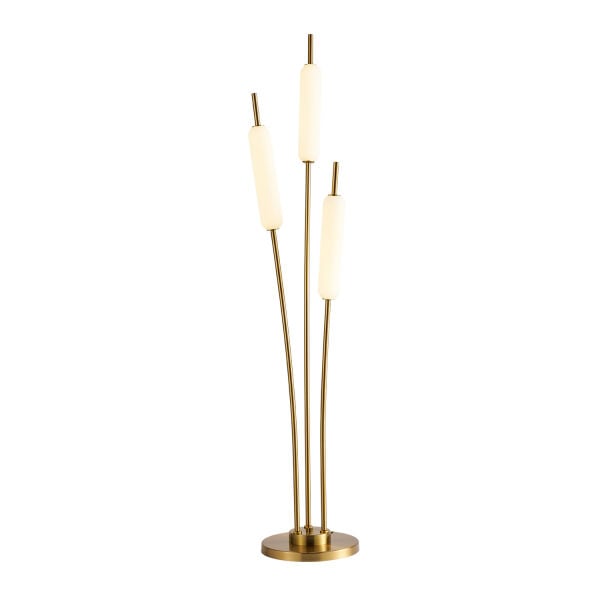 Reed 3'lü Gold 36 Watt Led Lambader