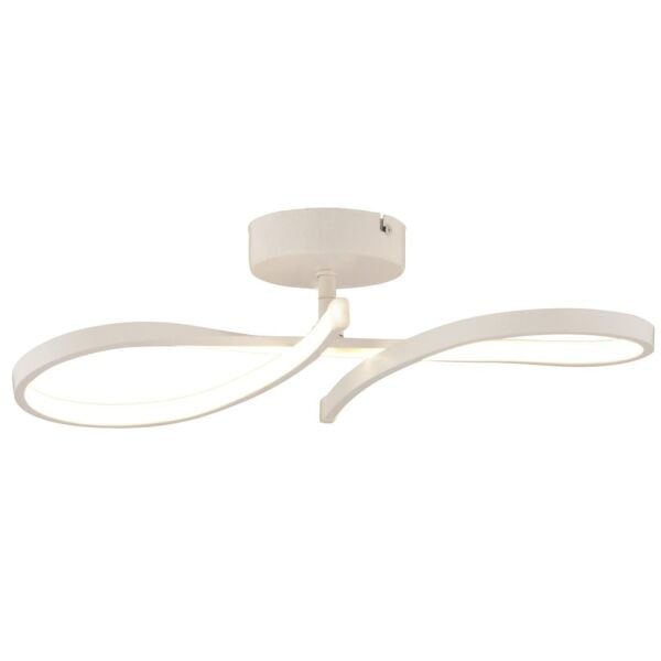Vetto Beyaz 38 Watt Plafonyer 3 Renkli Ledli Modern Mutfak Banyo Led Salon Sarkıt Avize