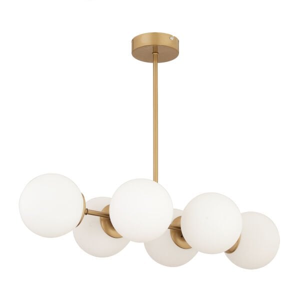 Lema 6Lı Eskitme Modern Yemek Masası Üstü Yatak odası Salon Avize