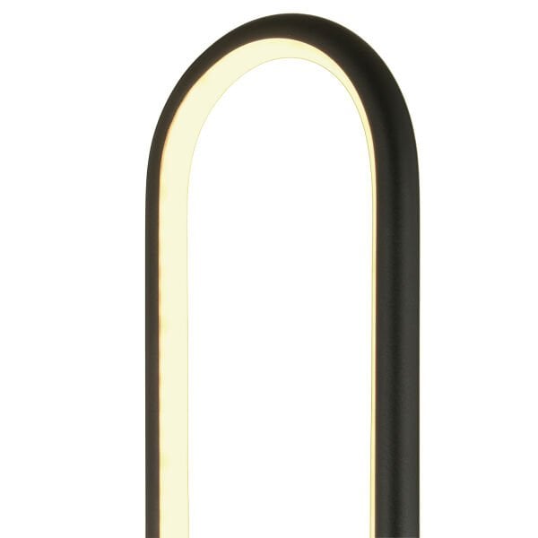 Zümra Siyah 70 Watt Modern Tasarım Ledli Metal Lambader