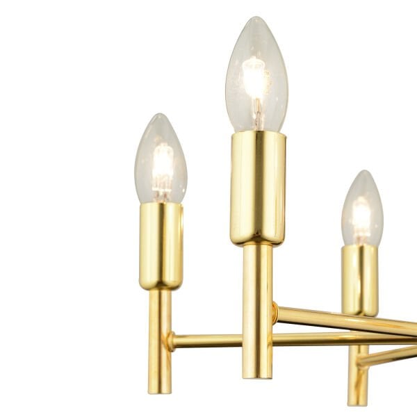 Vaneo 6 Lı Gold Modern Genç Odası Mutfak Salon Avize