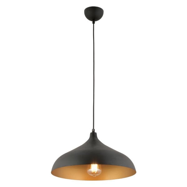 Pera Siyah Tekli Modern Retro Sarkıt Retro Salon Avize